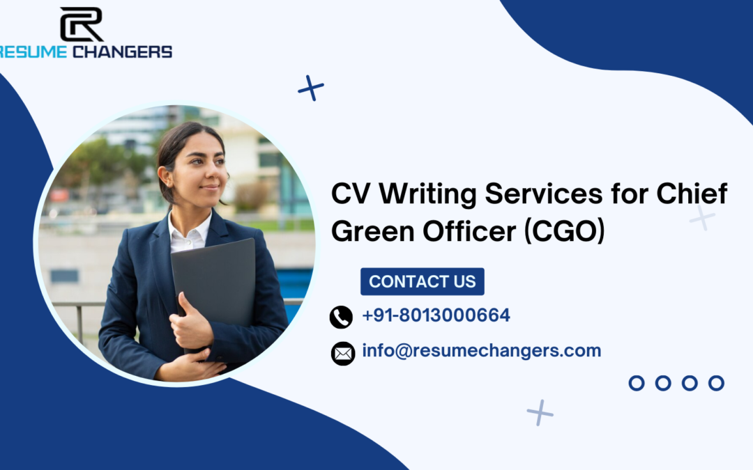 CV Writing Services for Chief Green Officer (CGO)
