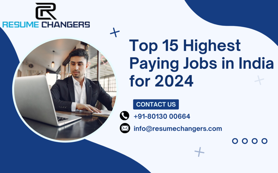Top 15 Highest Paying Jobs in India for 2024